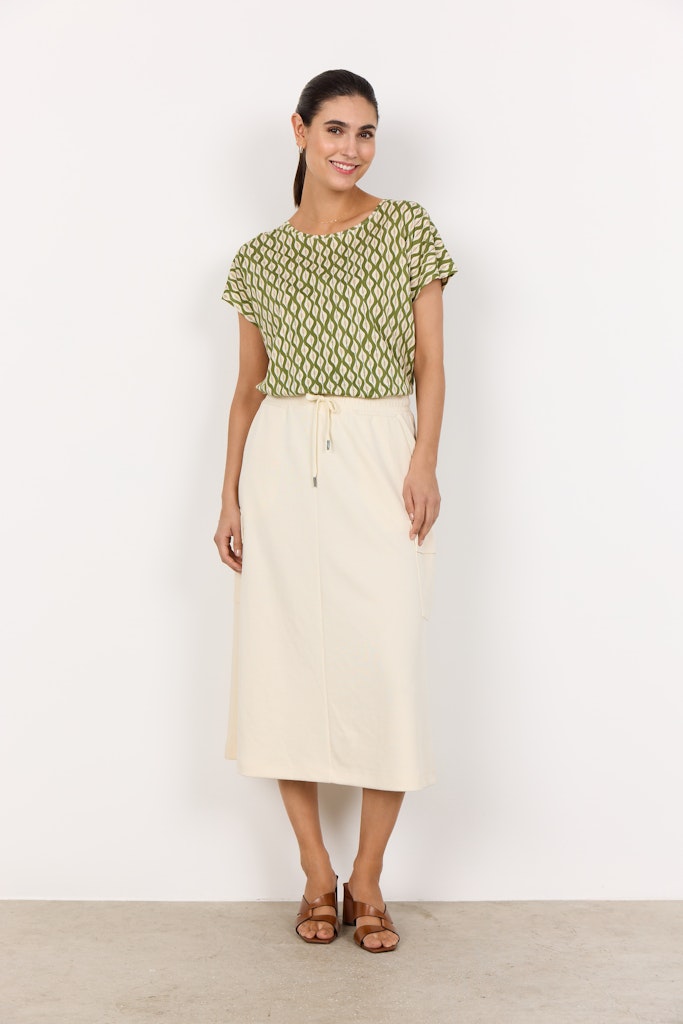 Soya Concept Damen T-Shirts Calliste Green