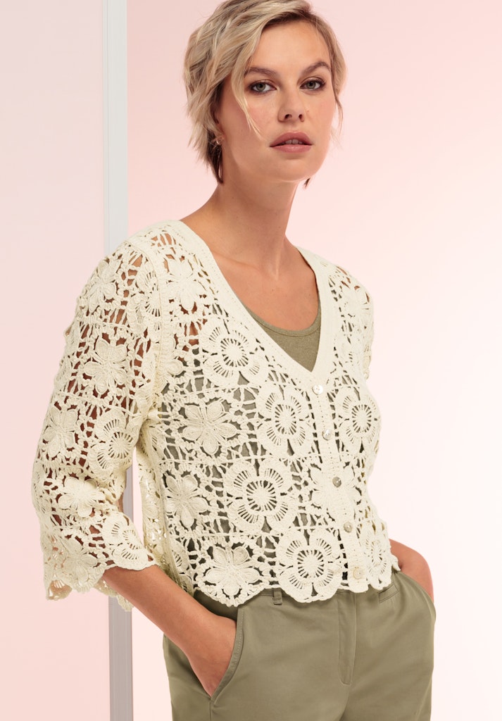 Bianca Damen Pullover Chalk