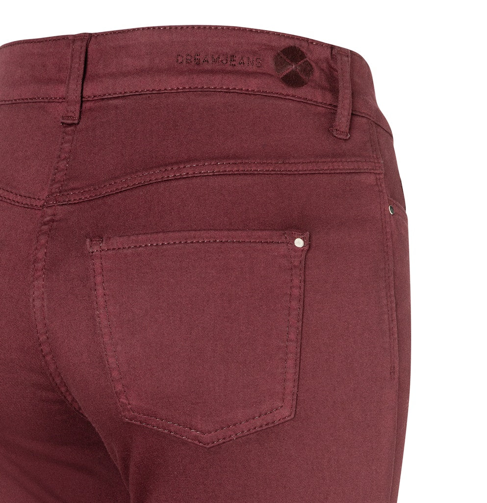 Mac Damen Jeans Bordeaux Ppt