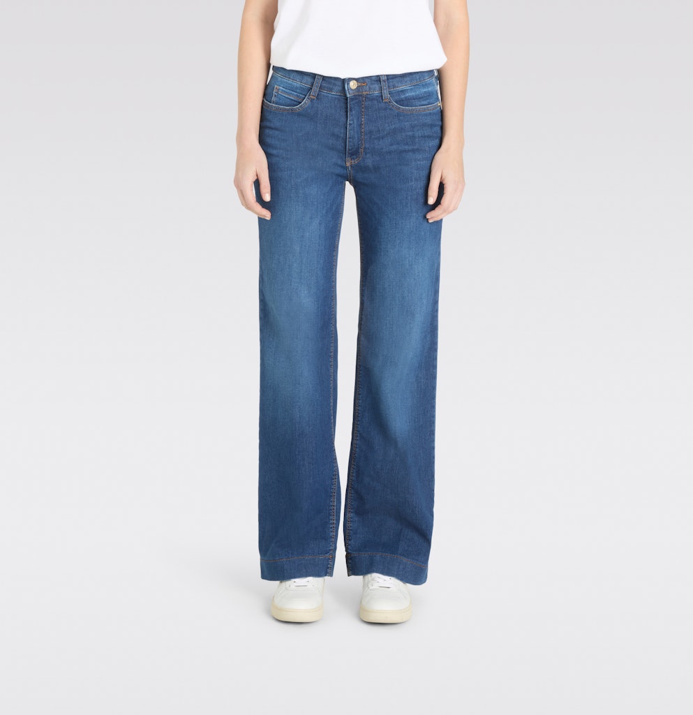 Mac Damen Jeans Fashion Blue Wa