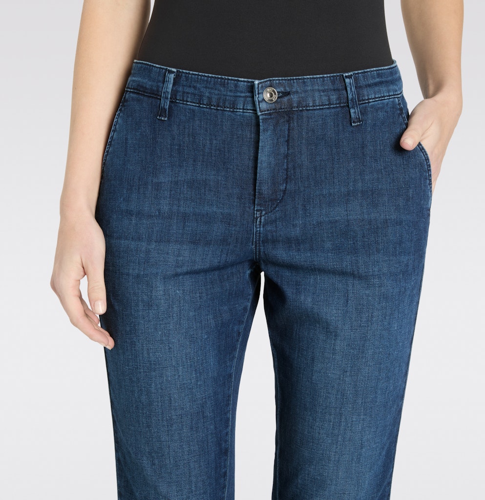 Mac Damen Jeans Dark Basic Wash