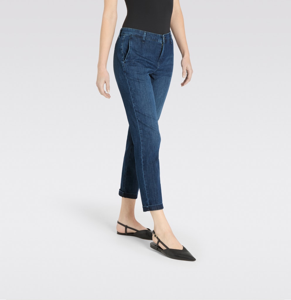 Mac Damen Jeans Dark Basic Wash