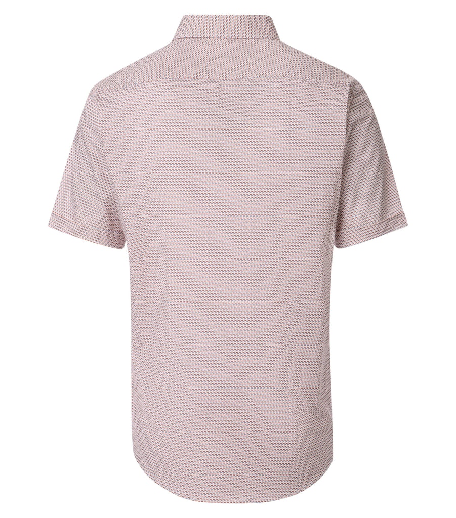 Casa Moda Herren Hemden kurz Rot