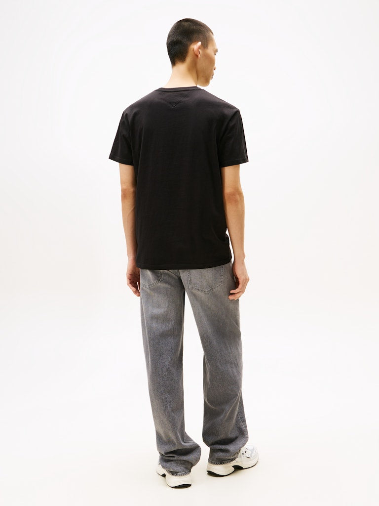 Tommy Jeans Herren T-Shirts kurz Bds Black