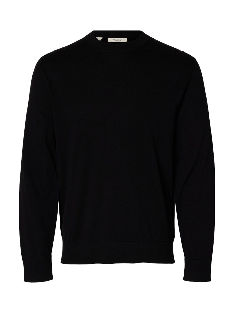 Selected homme Herren Pullover Black