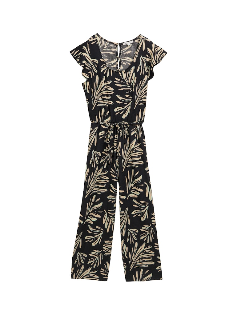 Tom Tailor denim Damen Hosenanzüge Abstract Black