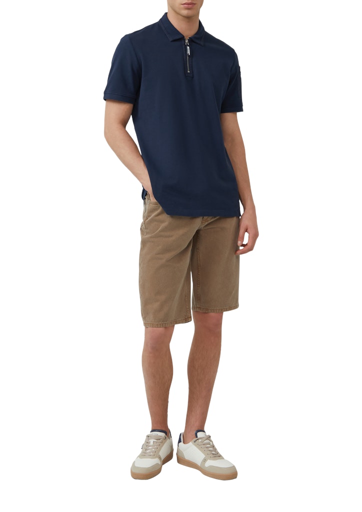S. Oliver red Herren Polo-Shirts Blue