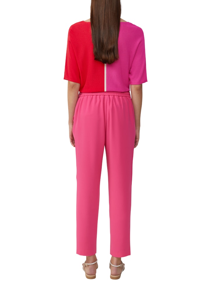 S. Oliver black Damen Hosen Lilac/Pink
