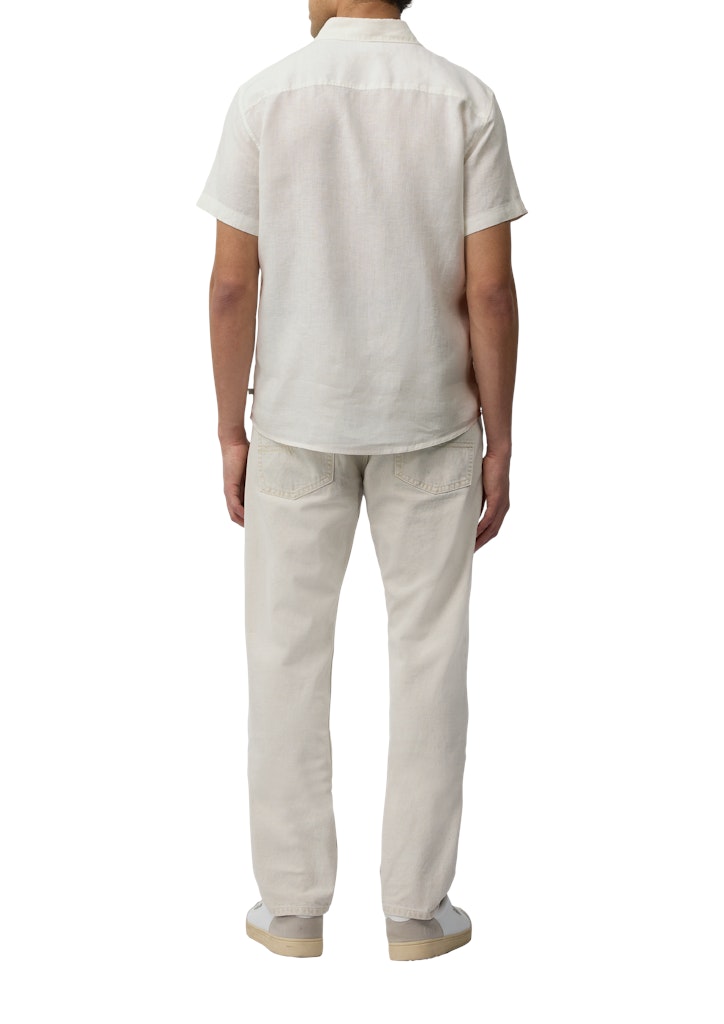 S. Oliver red Herren Hemden kurz White