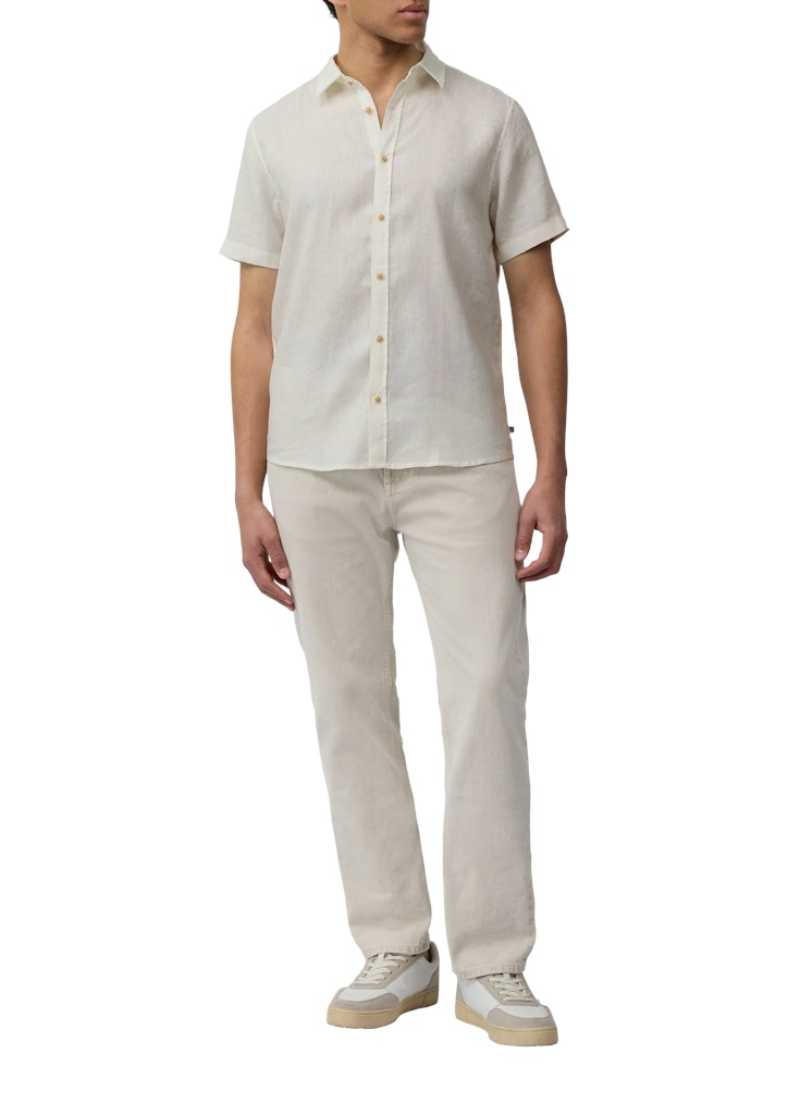 S. Oliver red Herren Hemden kurz White