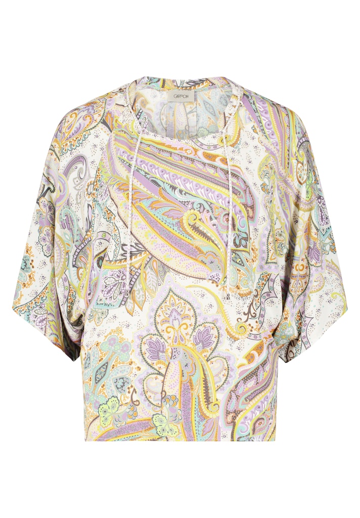 Cartoon Damen Blusen Green/Purple