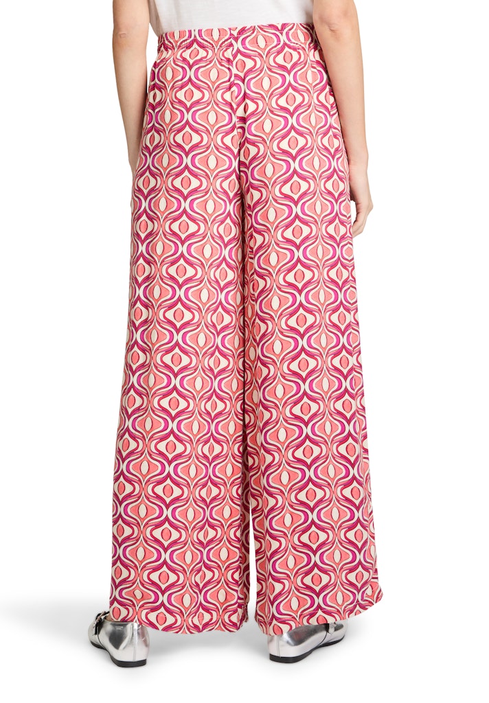 Cartoon Damen Hosen Pink/Apricot