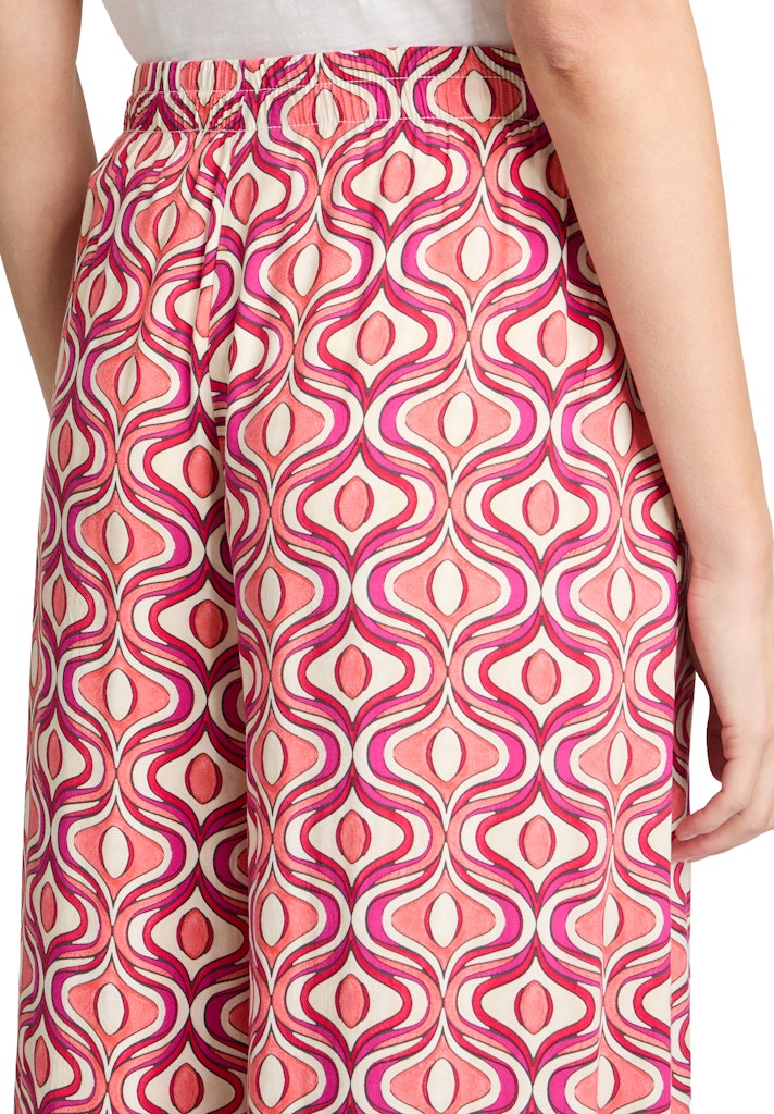 Cartoon Damen Hosen Pink/Apricot