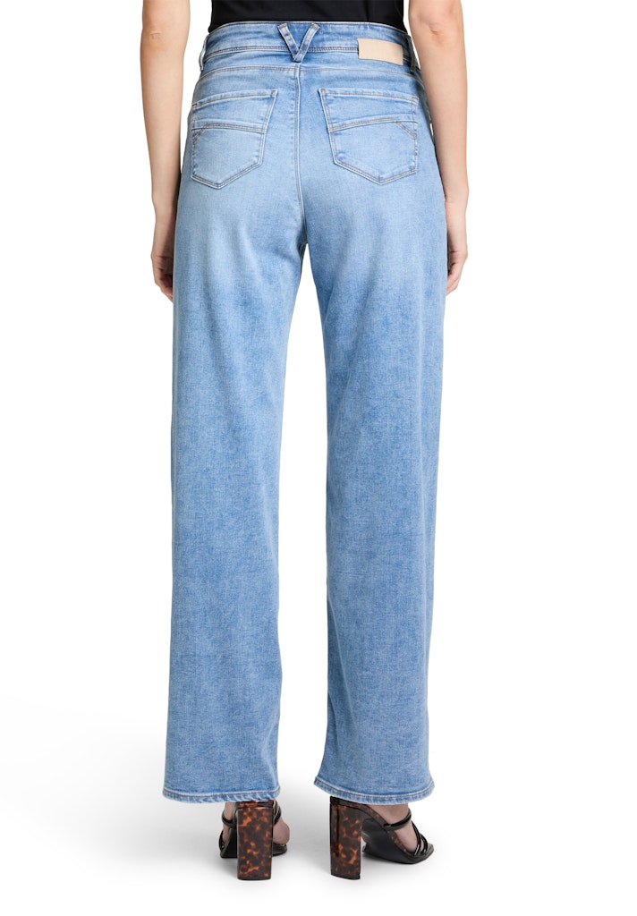 Betty & Co Damen Hosen Light Blue Deni