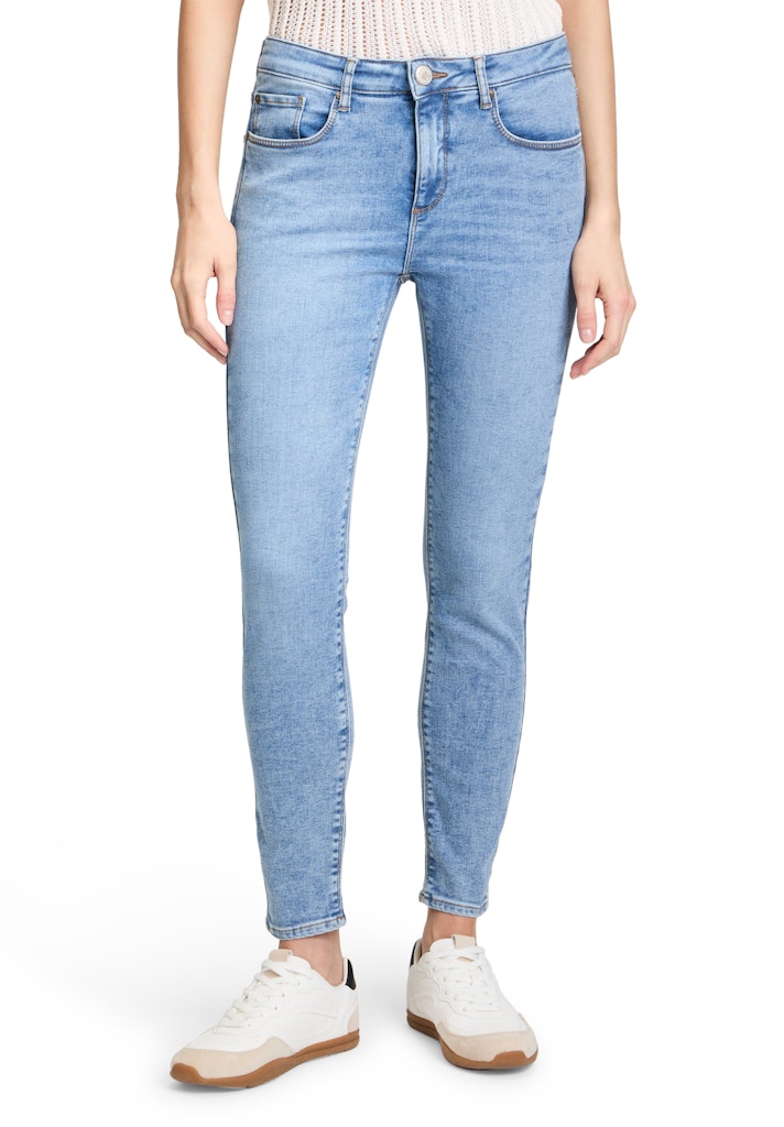 Betty & Co Damen Hosen Light Blue Deni