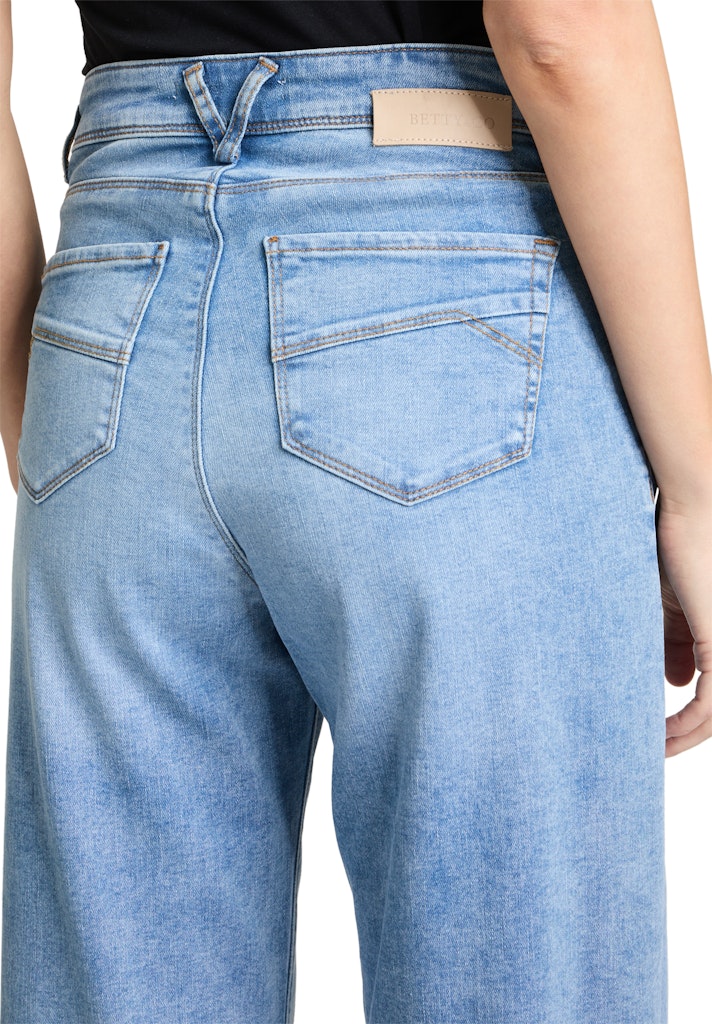 Betty & Co Damen Hosen Light Blue Deni