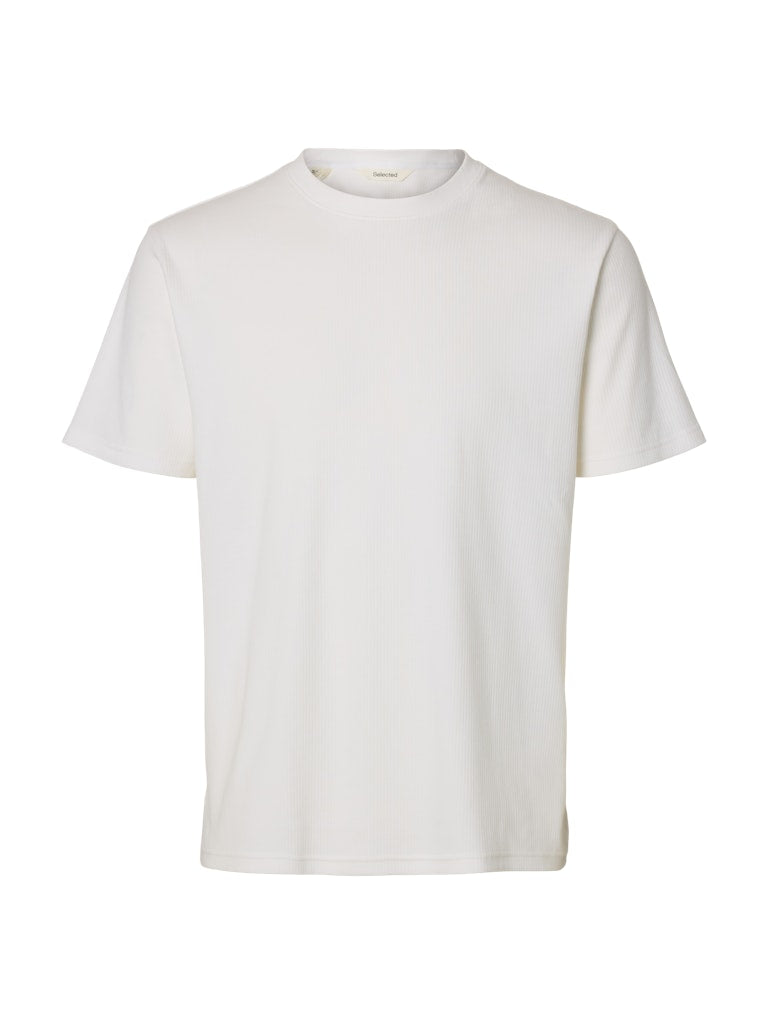 Selected homme Herren T-Shirts kurz Bright W