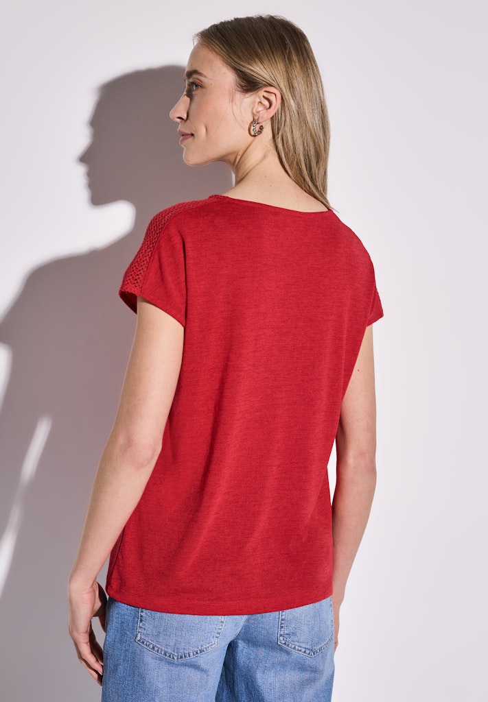 Street One Damen T-Shirts Glory Red