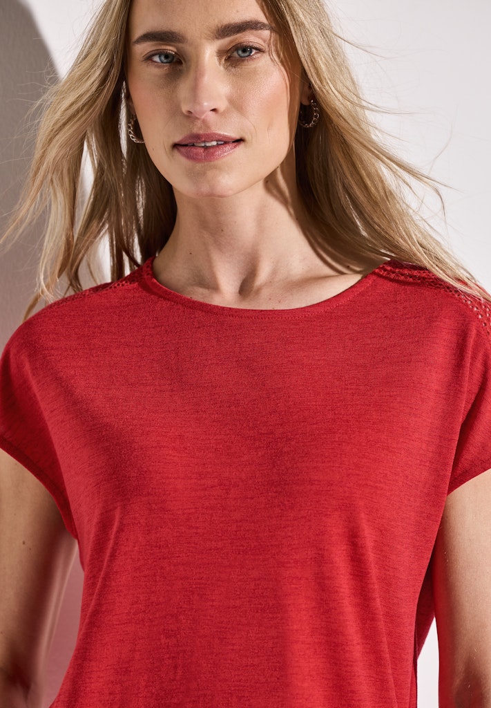 Street One Damen T-Shirts Glory Red