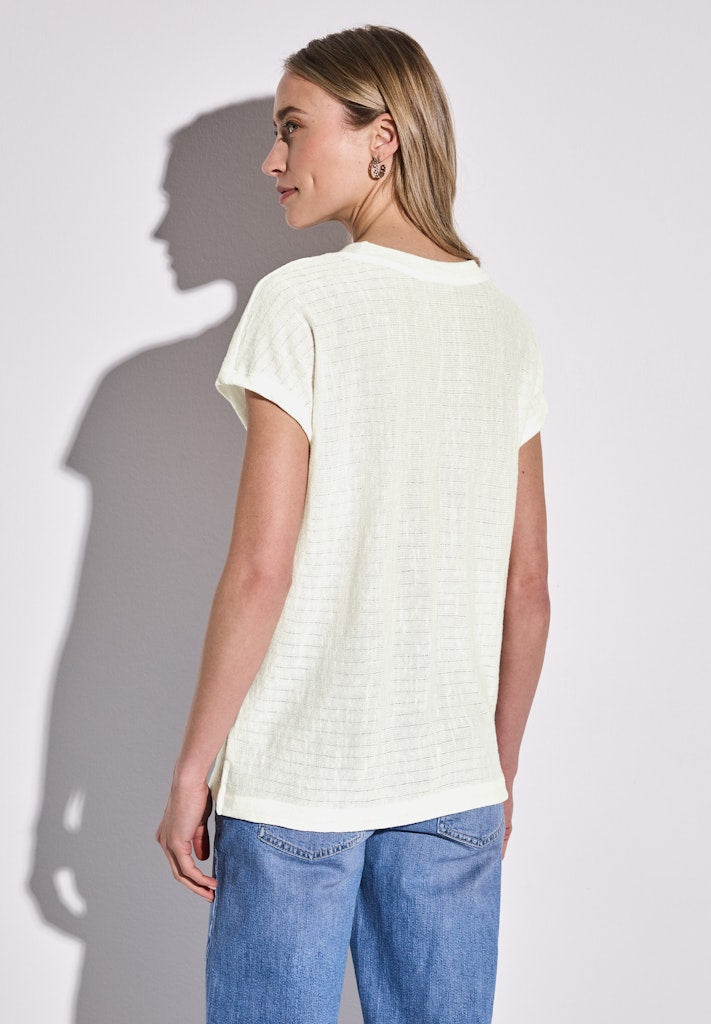 Street One Damen T-Shirts Off White