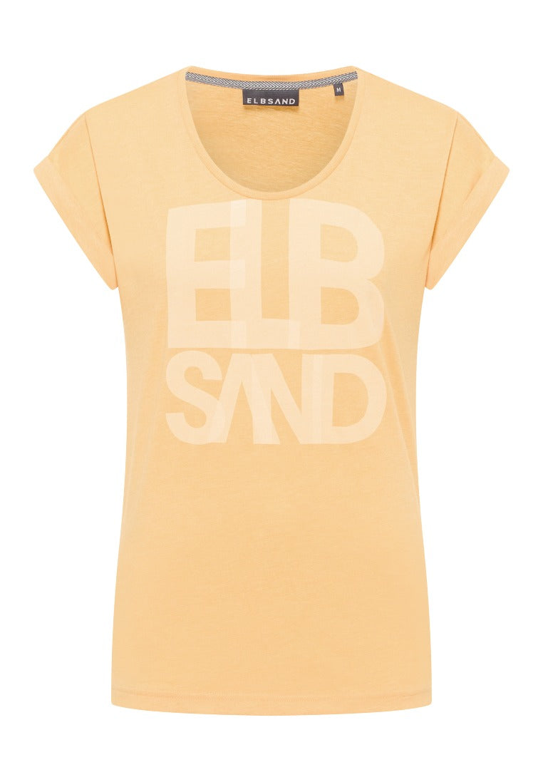 Elbsand Damen T-Shirts Orange Haze