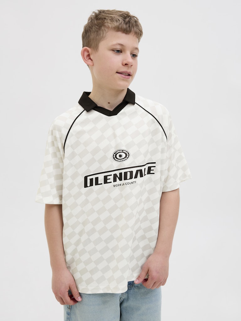 Jack & Jones Jungen T-Shirts Cloud Dancer/Va