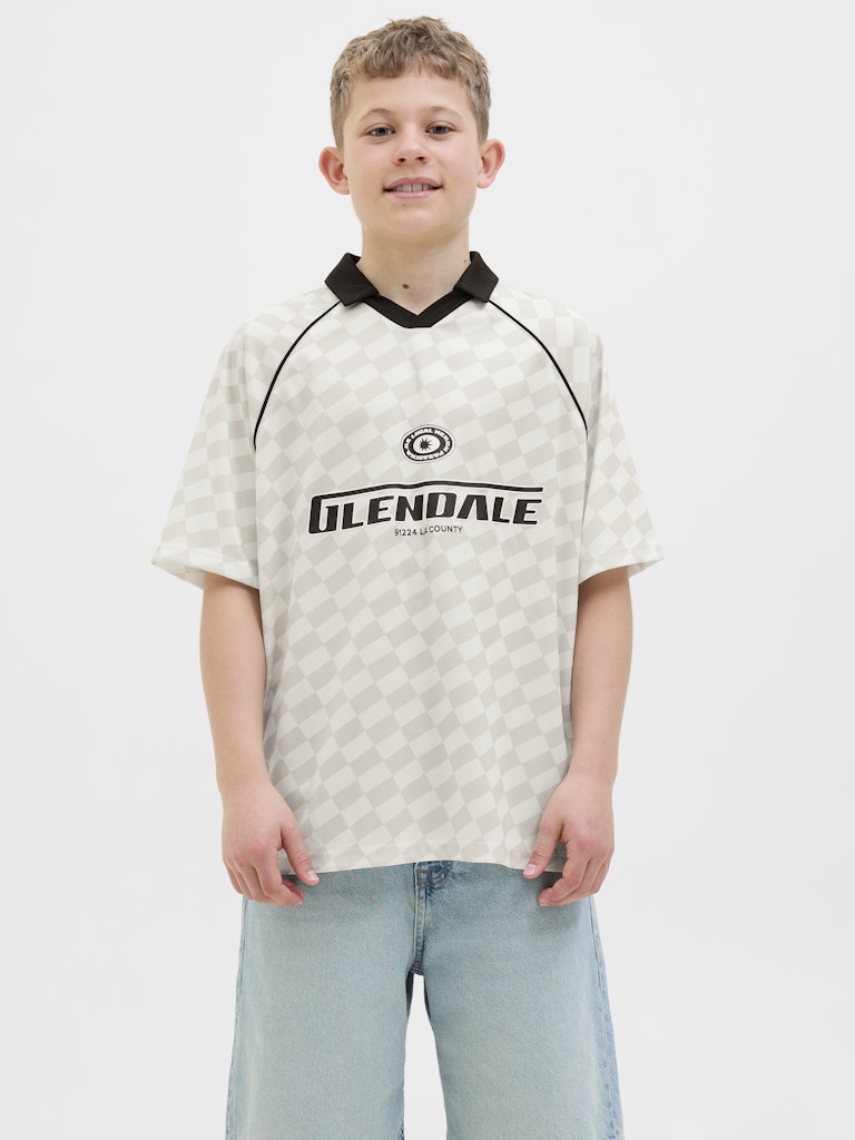 Jack & Jones Jungen T-Shirts Cloud Dancer/Va