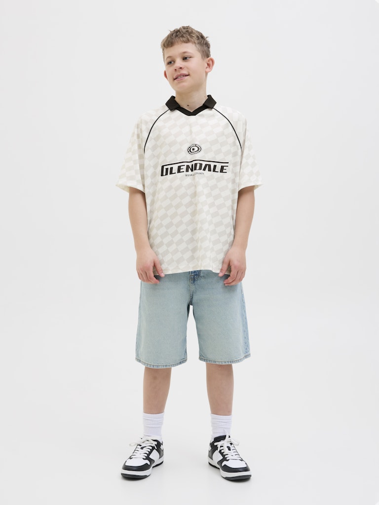 Jack & Jones Jungen T-Shirts Cloud Dancer/Va