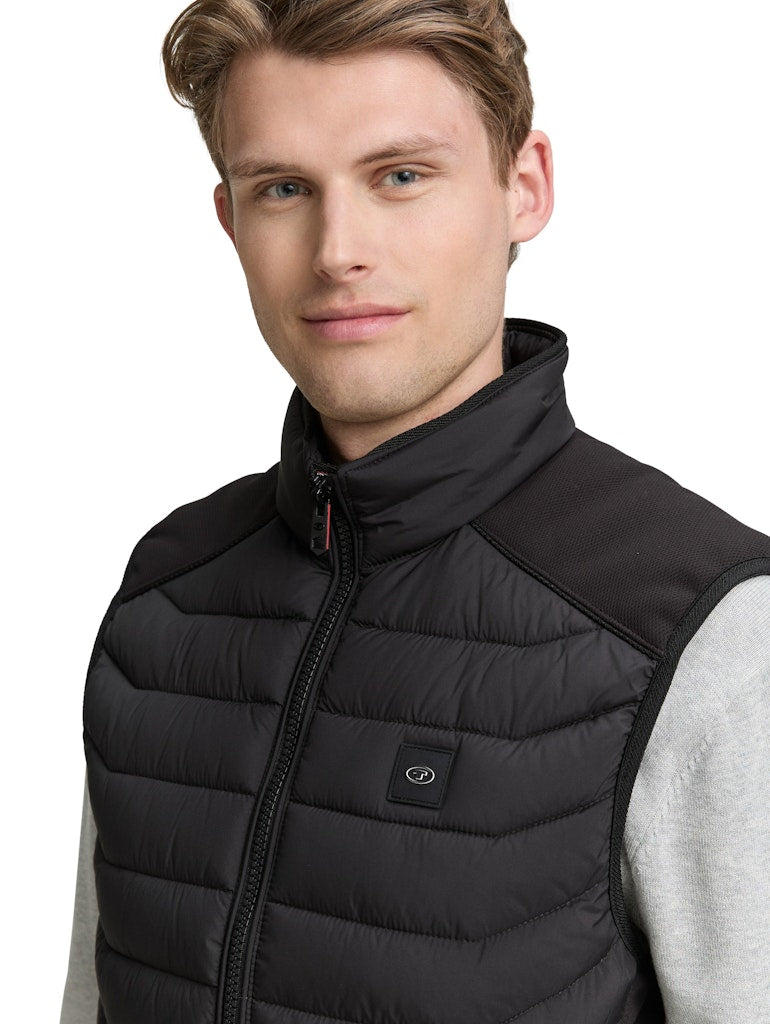 Tom Tailor Herren Westen Black