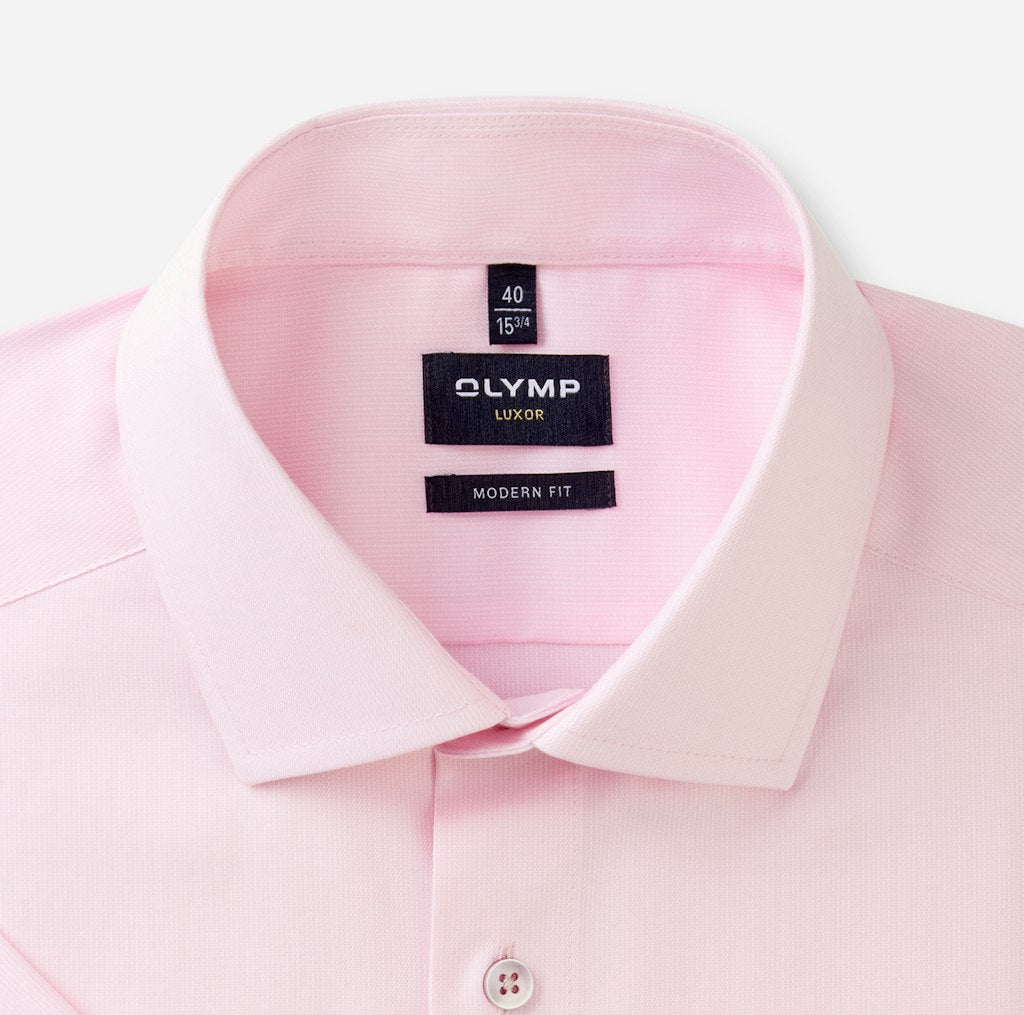 Olymp Herren Hemden kurz  Rose