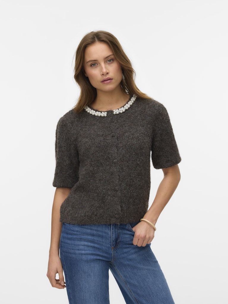 Vero Moda Damen Strickjacken Chocolate Torte