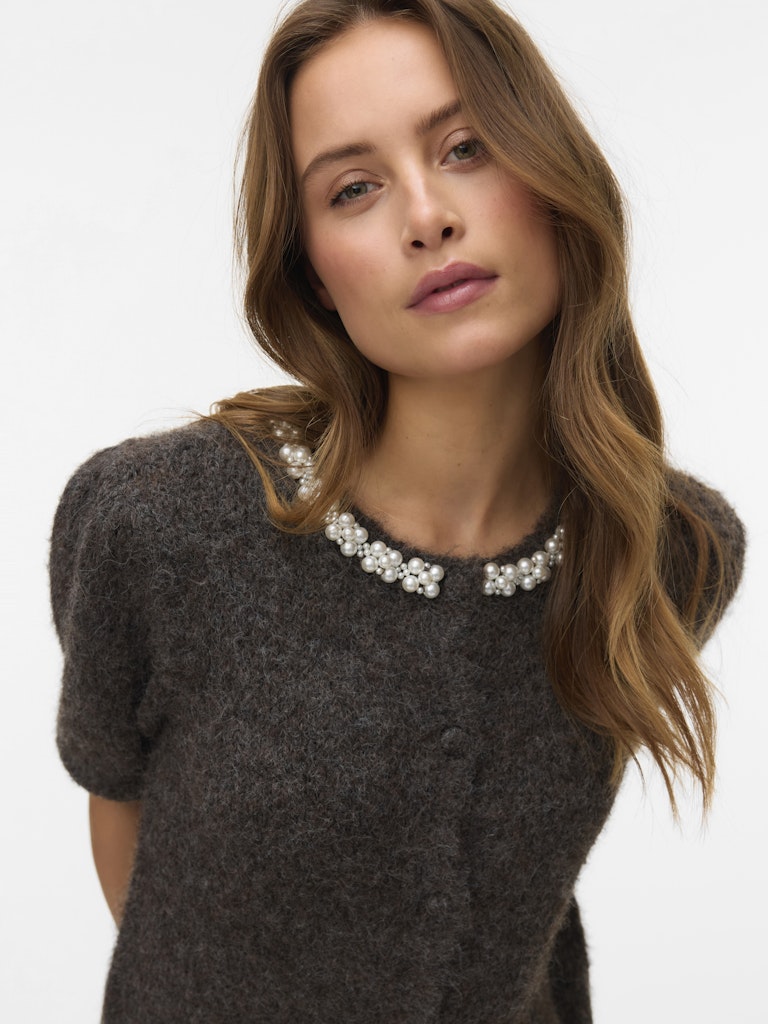 Vero Moda Damen Strickjacken Chocolate Torte