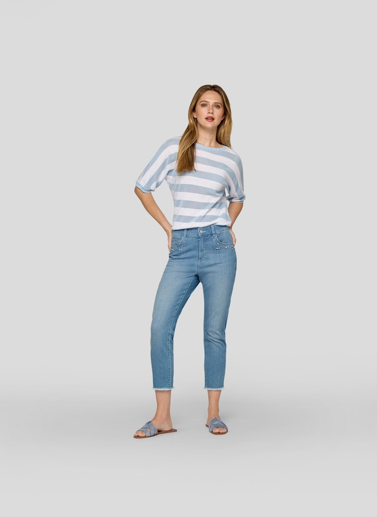 Rabe Damen Pullover Pastellblau