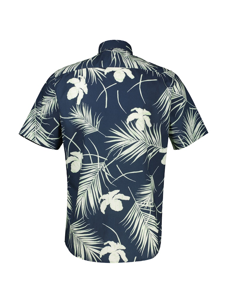 Lerros Herren Hemden kurz Classic Navy
