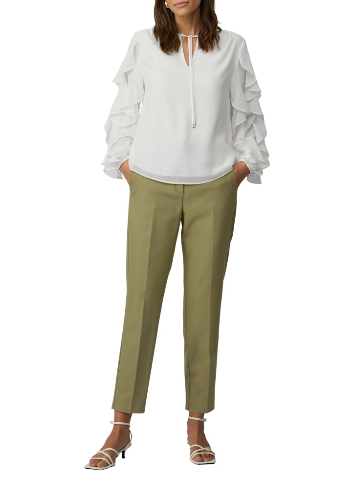 S. Oliver black Damen Hosen Green