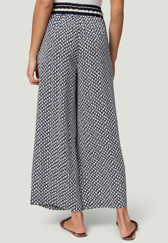 Zero Damen Hosen Bluecream