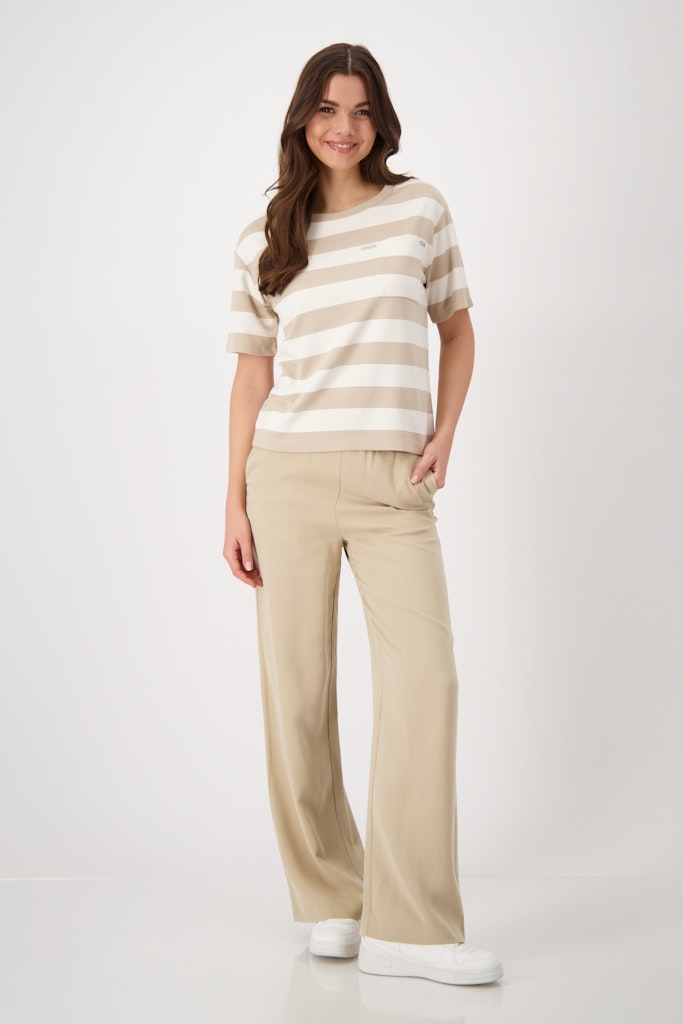 Monari Damen T-Shirts Camel Ringe