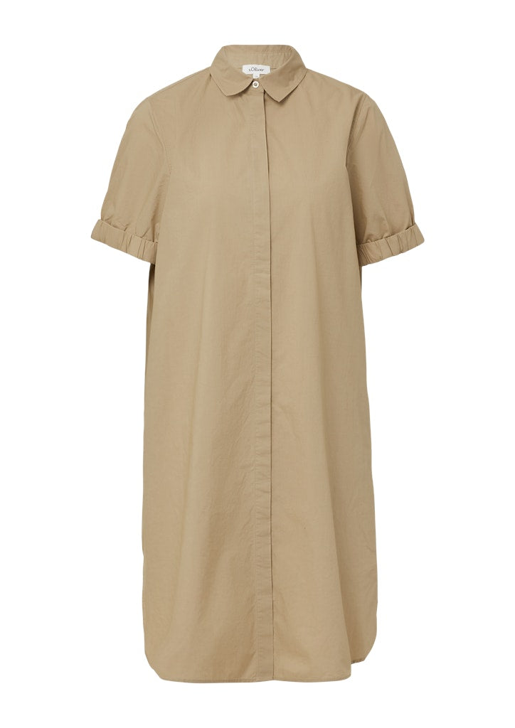 S. Oliver red Damen Kleider Brown