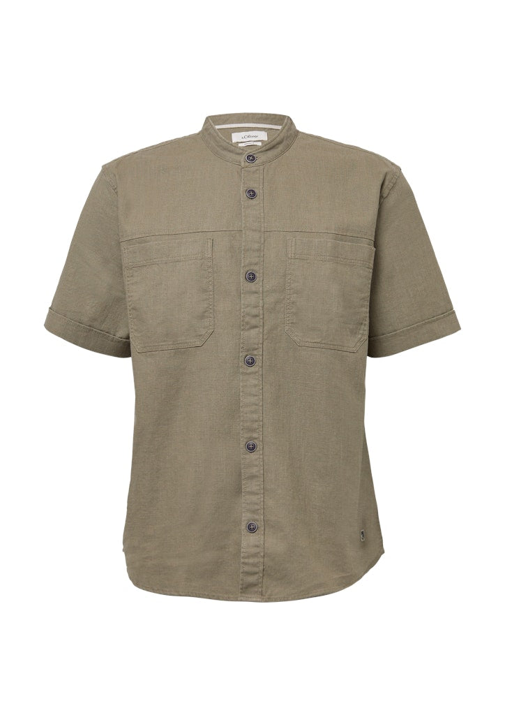 S. Oliver red Herren Hemden kurz Green