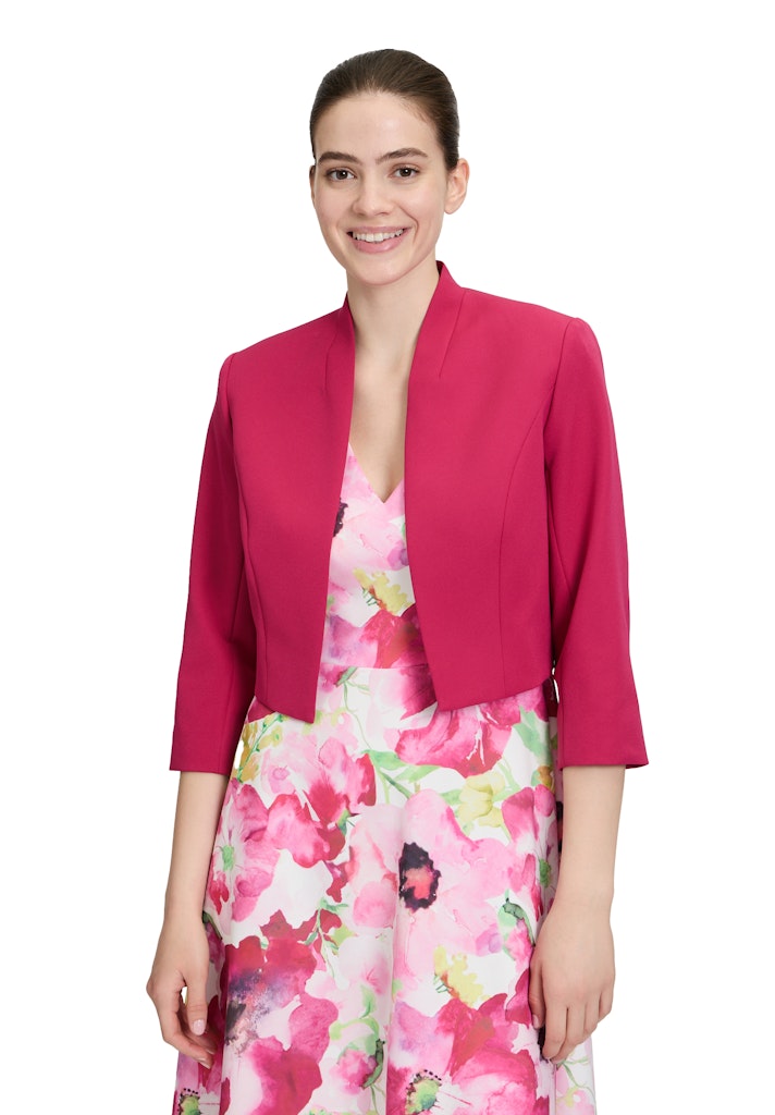 Vera Mont Damen Blazer Dark Raspberry