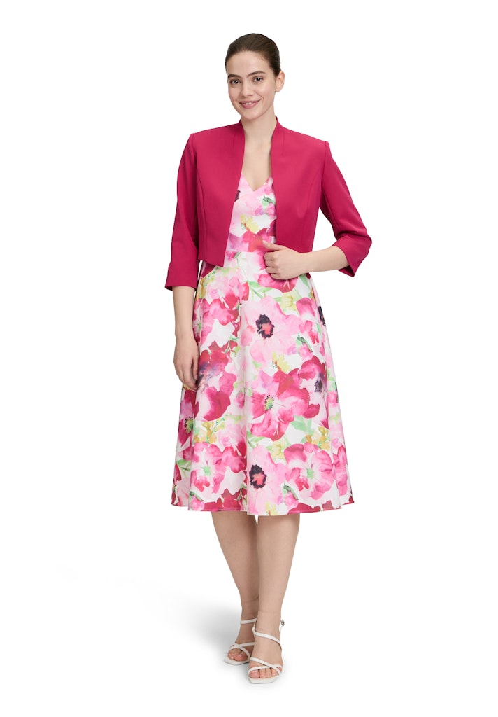 Vera Mont Damen Blazer Dark Raspberry
