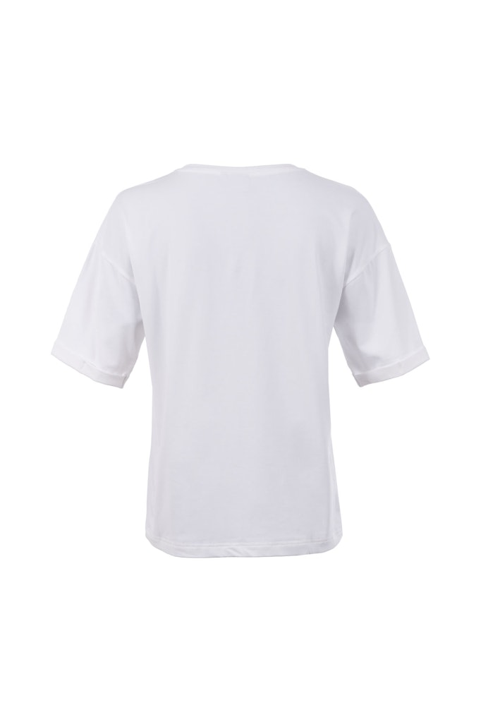 Soquesto Damen T-Shirts Offwhite