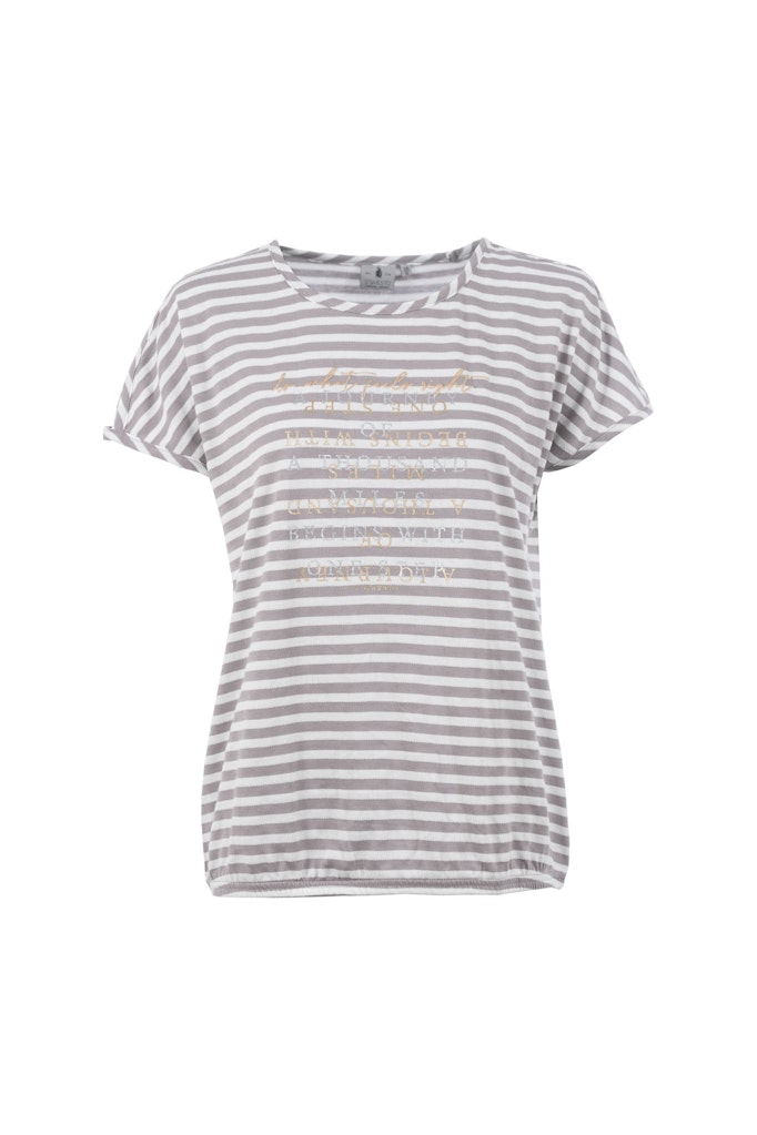 Soquesto Damen T-Shirts Helltaupe