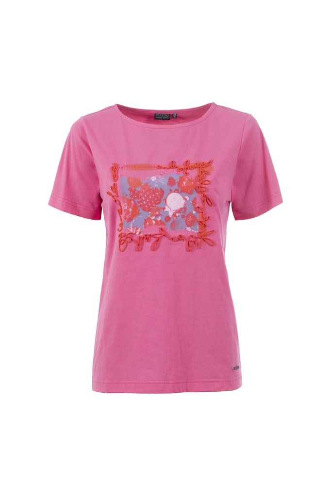 Soquesto Damen T-Shirts Pink