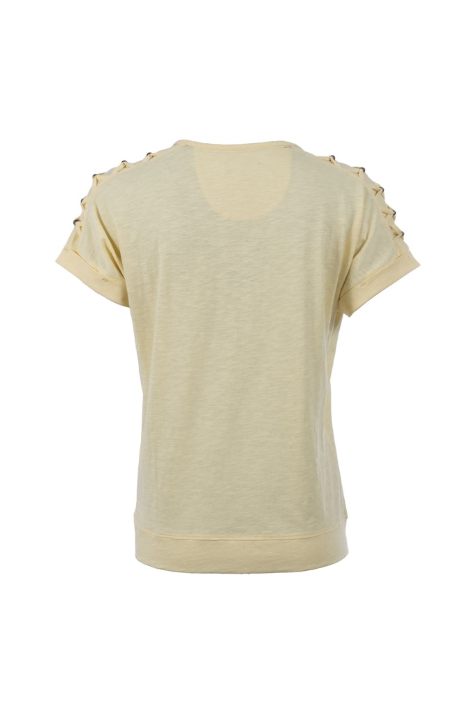 Soquesto Damen T-Shirts Weiß