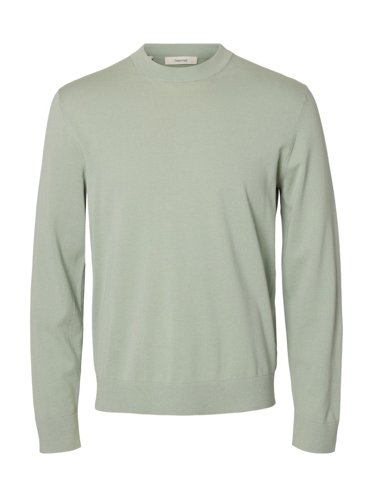 Selected homme Herren Pullover Aqua Gra