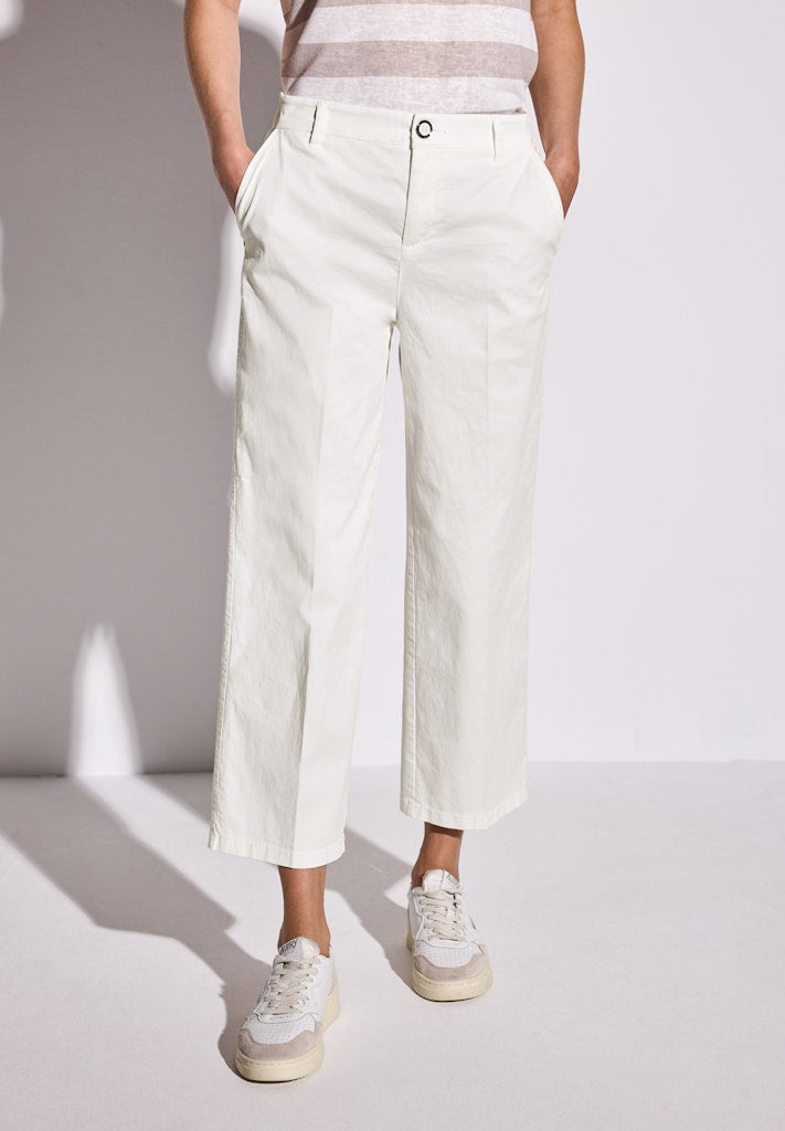 Street One Damen Hosen  Off White