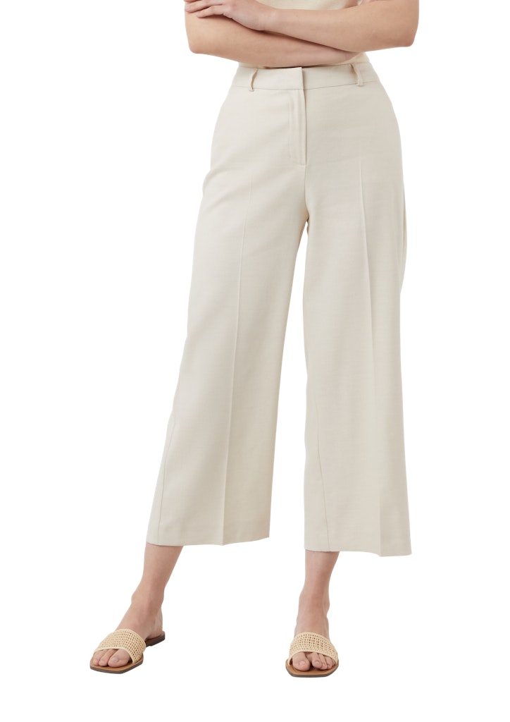 Comma Damen Hosen Brown