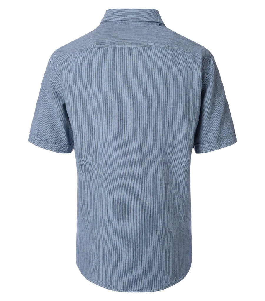 Casa Moda Herren Hemden kurz Blau