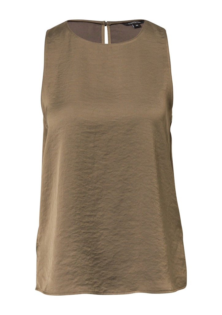 Comma Damen Blusen Brown